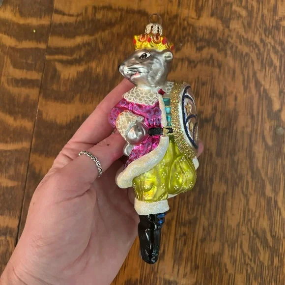 Christopher Radko Mouse King Nutcracker Ornament - Picture 2 of 10